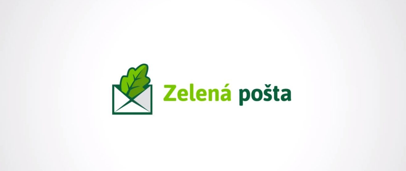 Logo Zelená pošta