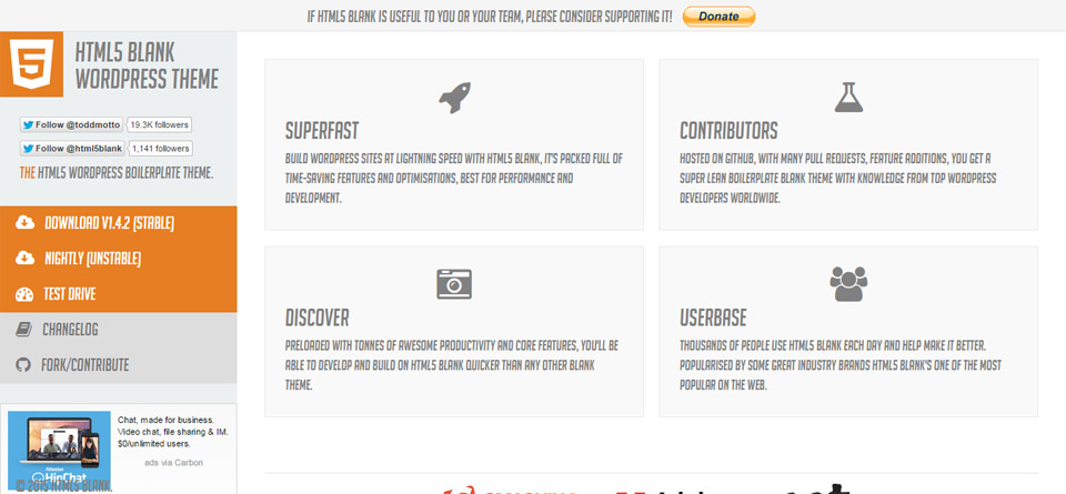 HTML5 Blank WordPress Theme