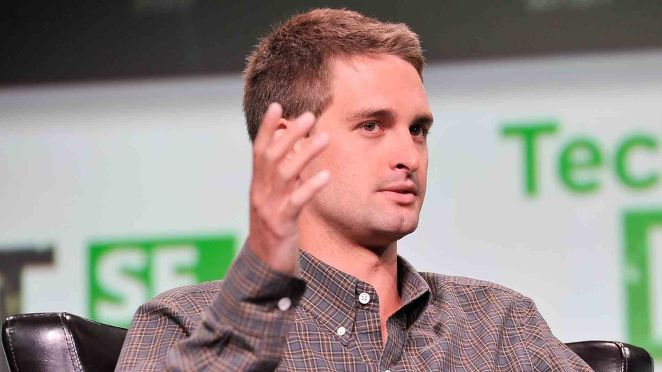 Evan Spiegel CEO Snapchatu