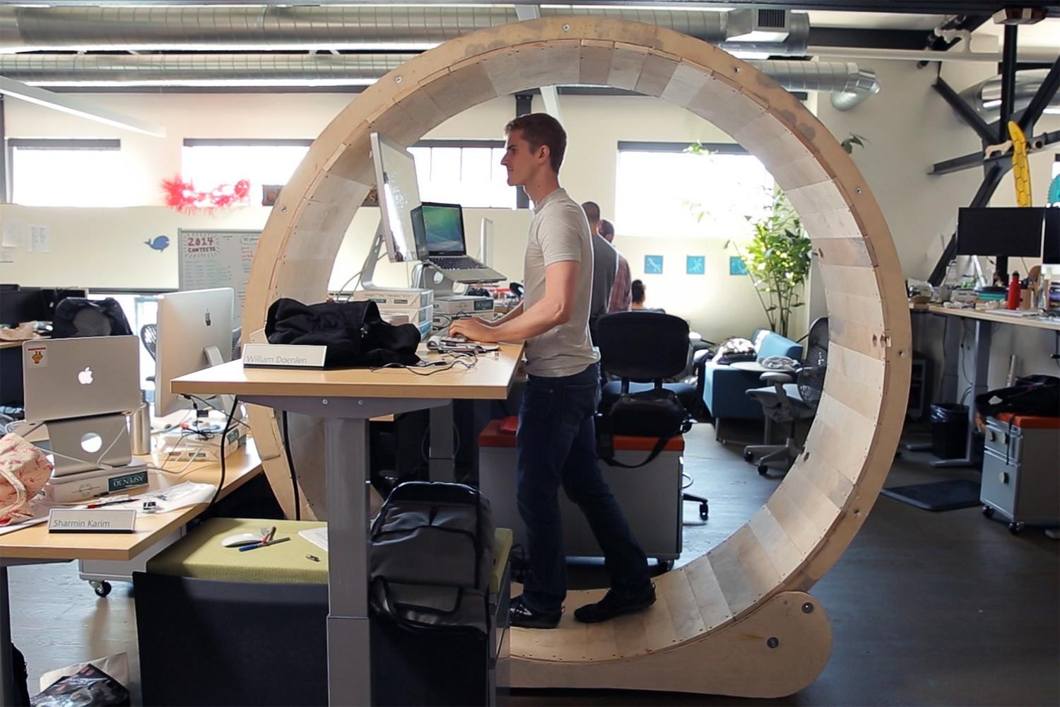 hamster-wheel-desk