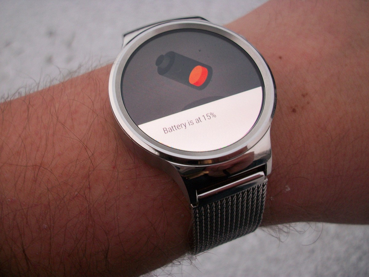 Huawei Watch battery