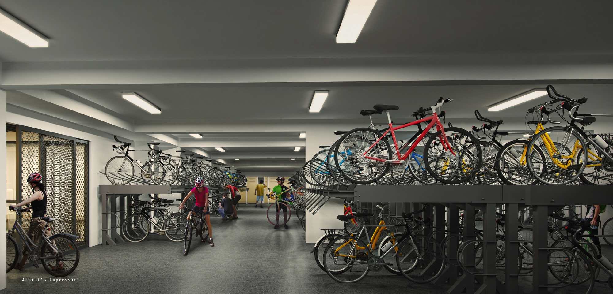 B7-Secured-Covered-Bike-Garage-Westwood-Residences