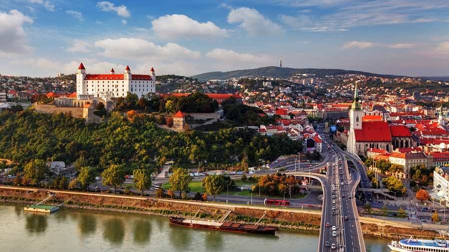 Bratislava – aerial view