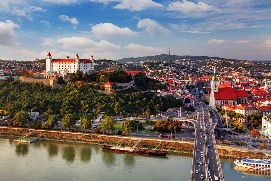 Bratislava – aerial view