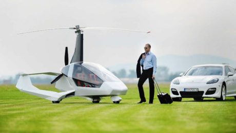 Slovenský Gyrokopter zabodoval