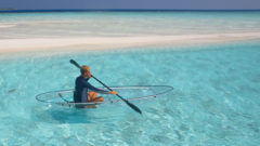 Priehľadné kanoe ti