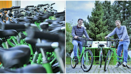 Zelený bicykel: Prvý