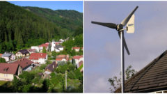 Veterné turbíny pre