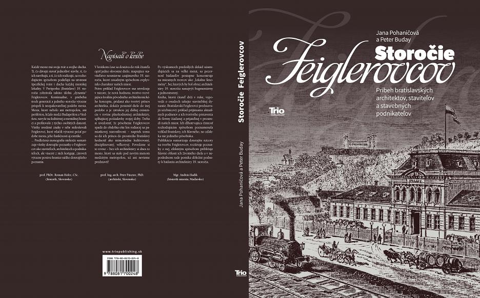 Kniha Storočie Feiglerovcov (Jana Pohaničová, Peter Buday)