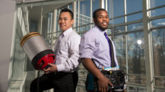 Študenti vyvinuli hasiaci