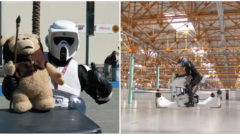 Nový futuristický hoverbike