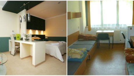 Študentský luxus za