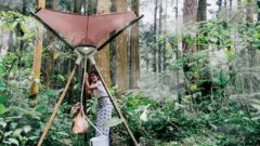 Prenosný zberač vody