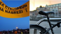 Prostest bratislavských cyklistov