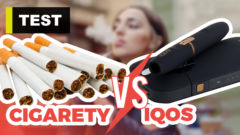IQOS vs cigarety.
