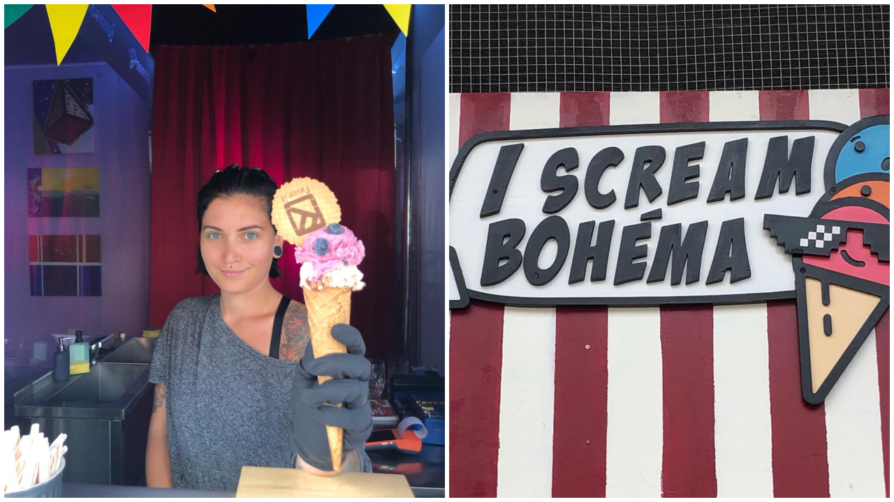 Zmrzlina Bohéma bar