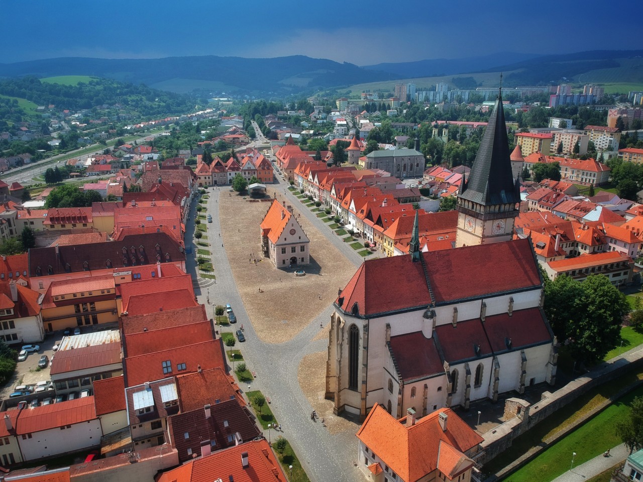 Cesty po Slovensku Historické centrum- Bardejov