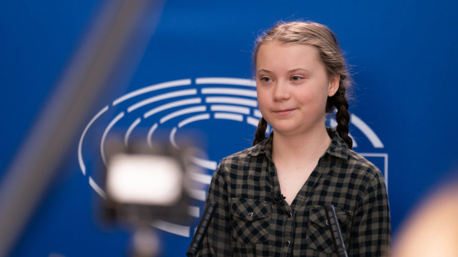 Greta Thunberg (Flickr, European Parliament)