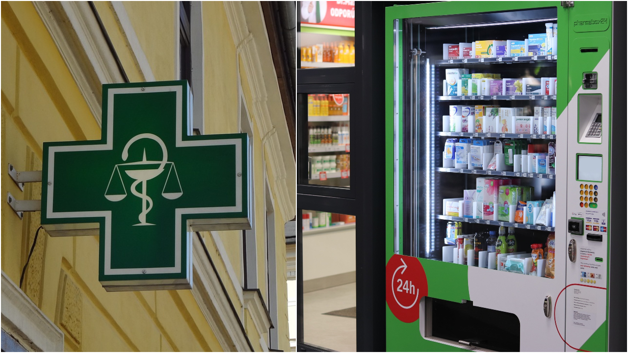 Ilustračný obrázok (pixabay.com), Automat (Dr.Max)