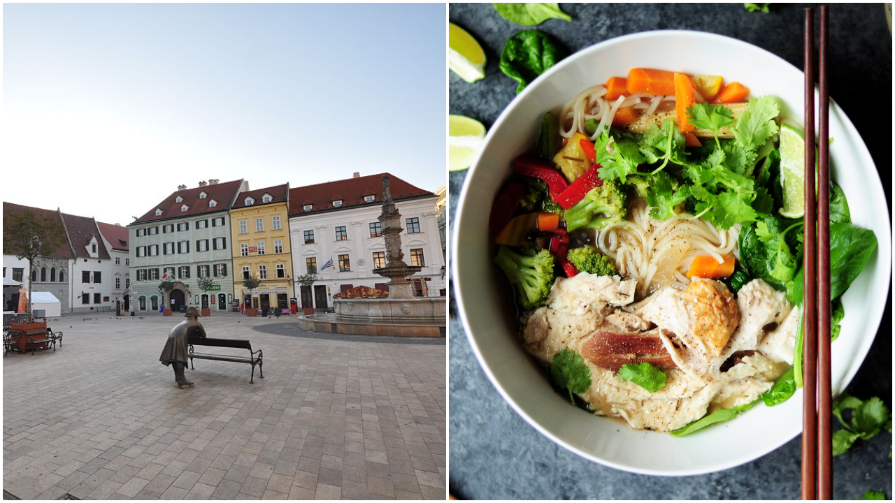 Hlavné námestie (Wikimedia, Jorge Láscar), Ilustračný obrázok (unsplash.com)