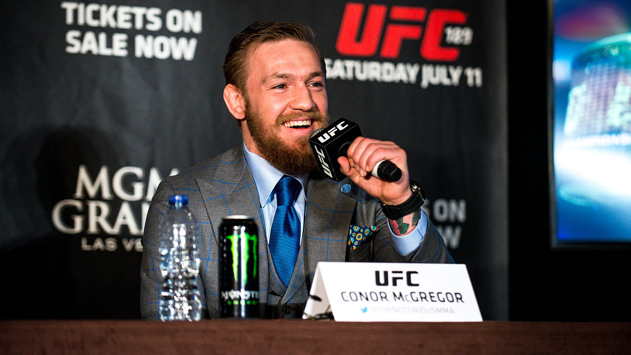 Conor McGregor (wikimedia Andrius Petrucenia)