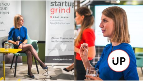 Prišla do startupu,