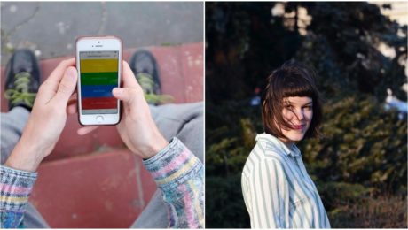 Mladá Slovenka šla