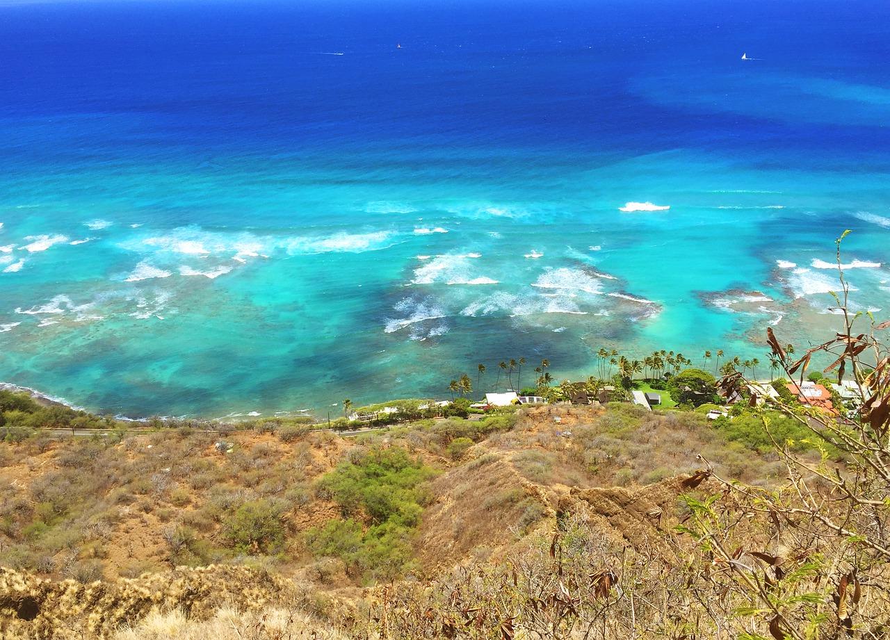 Pláž na ostrove v štáte Havaj, USA. Aj tieto pláže môžu v dôsledku zmien klímy zmiznúť