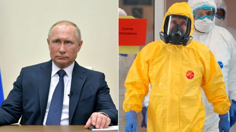Putin Rusko koronavirus