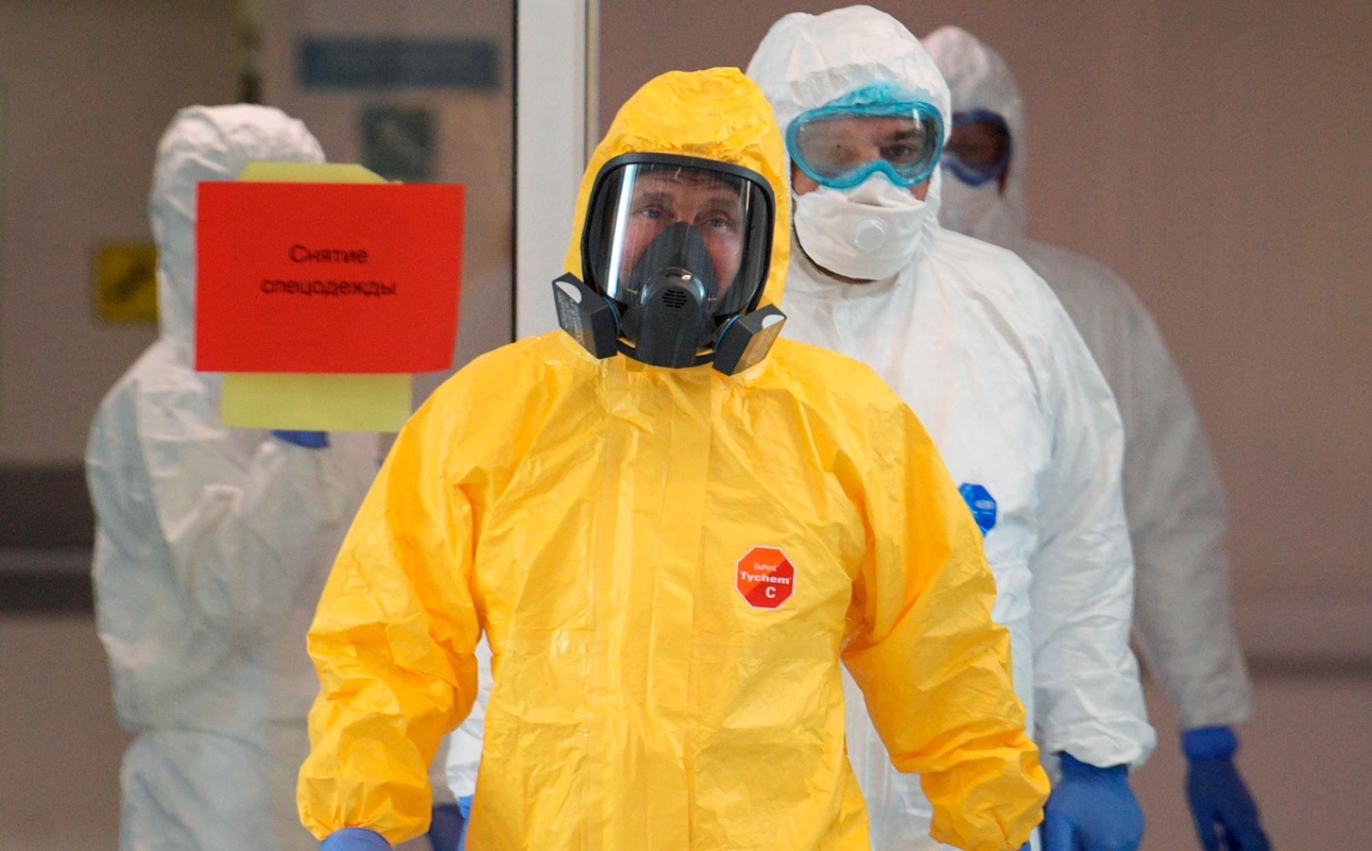 vladimir putin rusko koronavirus