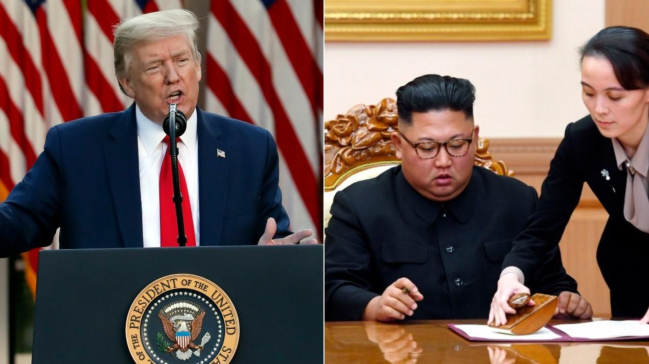 trmp kim USA severná korea