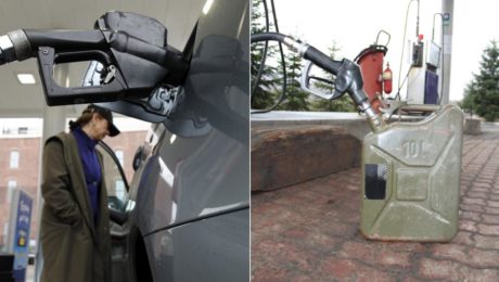 tankovanie, auto benzín