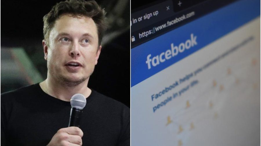 Elon Musk sa obul do Facebooku