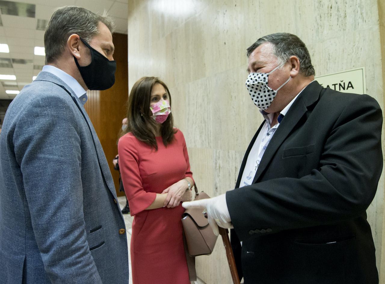 Krízový štáb, Matovič, Kalavská, Krčméry