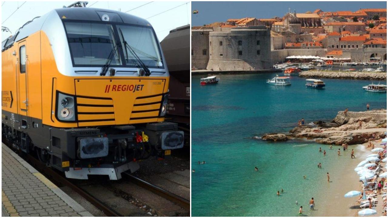 regiojet, chorvatsko