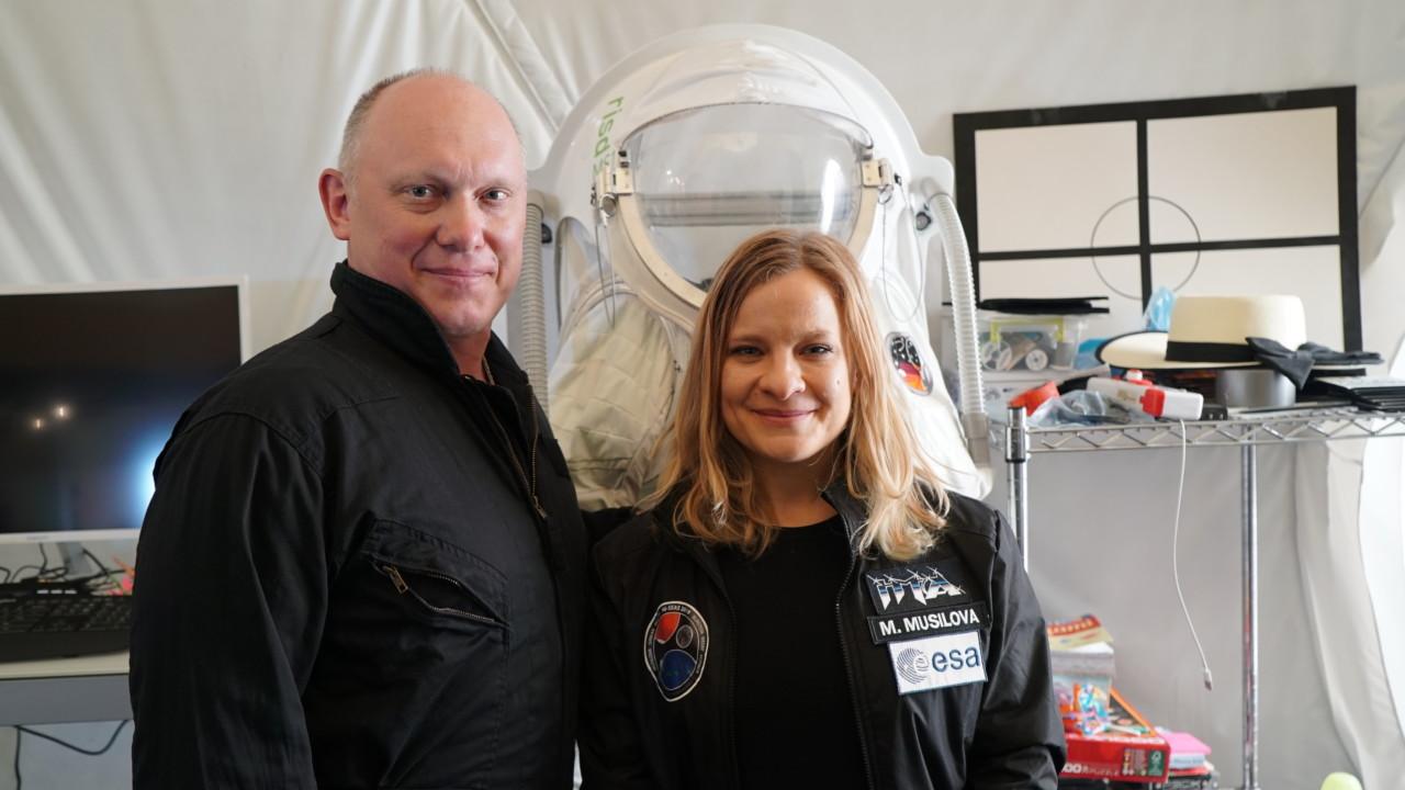 michaela-musilova-and-cosmonaut-oleg-artemyev_by-josh-burstein