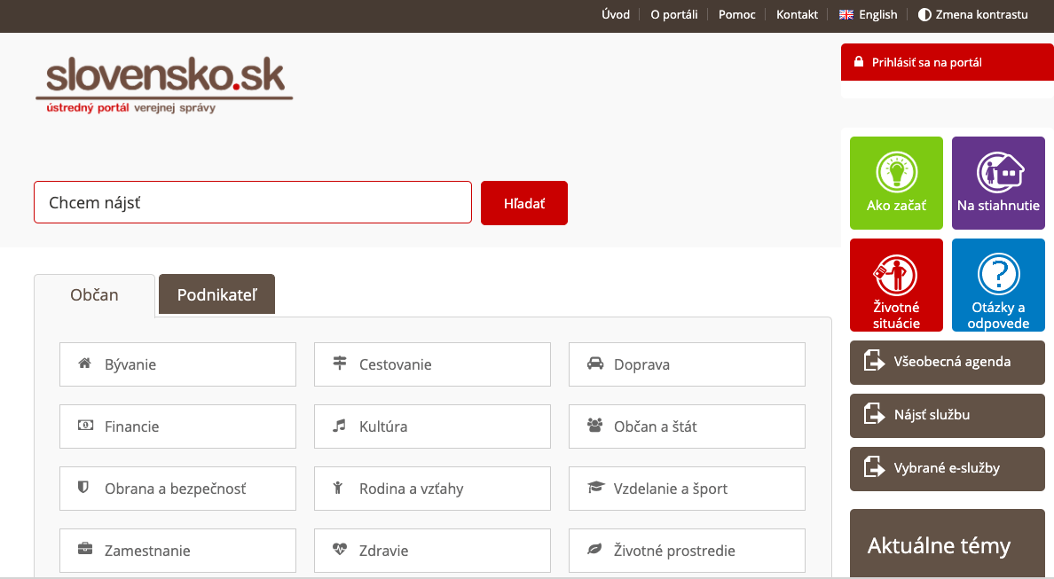 Portál Slovensko.sk