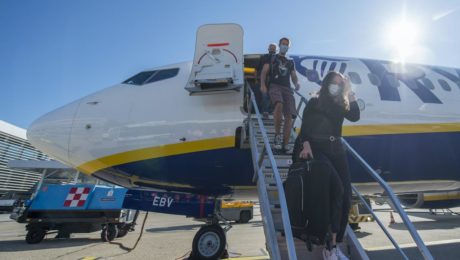 lietadlo Ryanair, cestovanie