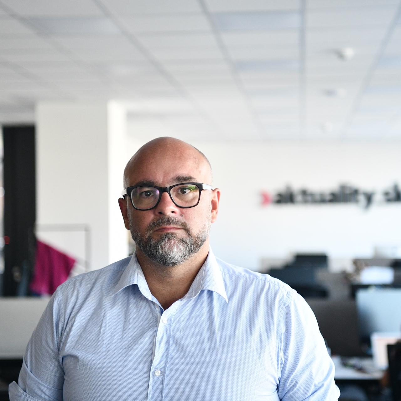 Šéfredaktor Aktualít Peter Bárdy