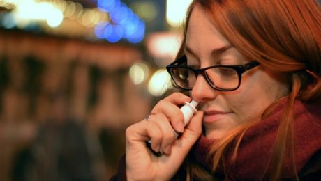 sprej do nosa, prechladnutie, nádcha, chrípka