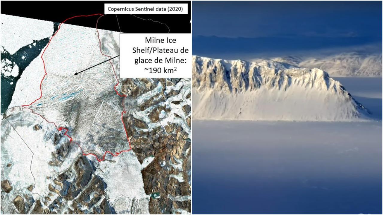 Milne ľadovcový štít