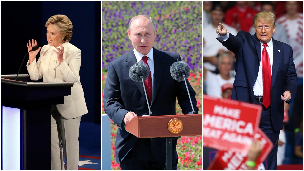 Putin, Clinton, Trump