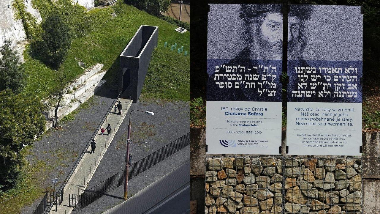 Chatam Sofer pamätník