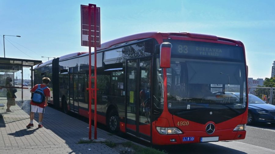 autobus MHD Bratislava DPB