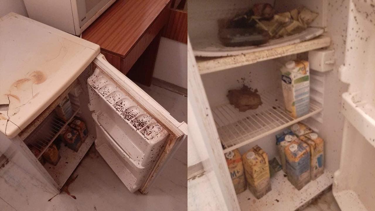 Chladnička, ktorú študentka našla po príchode