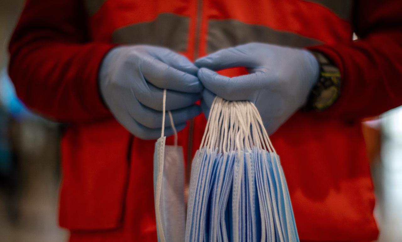 rúška, koronavírus