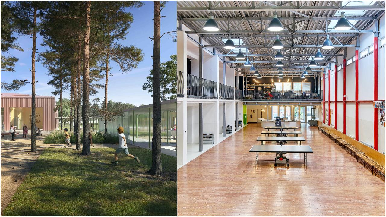 škola budova školstvo architektúra stavba design slovenské školy deti trieda jedáleň park vizualizacia stupavaškola budova školstvo architektúra stavba design slovenské školy deti trieda jedáleň park vizualizacia