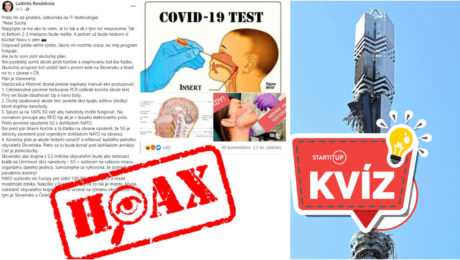 koronavírus, COVID-19, plošné testovanie, testy, infikovaní , hoax
