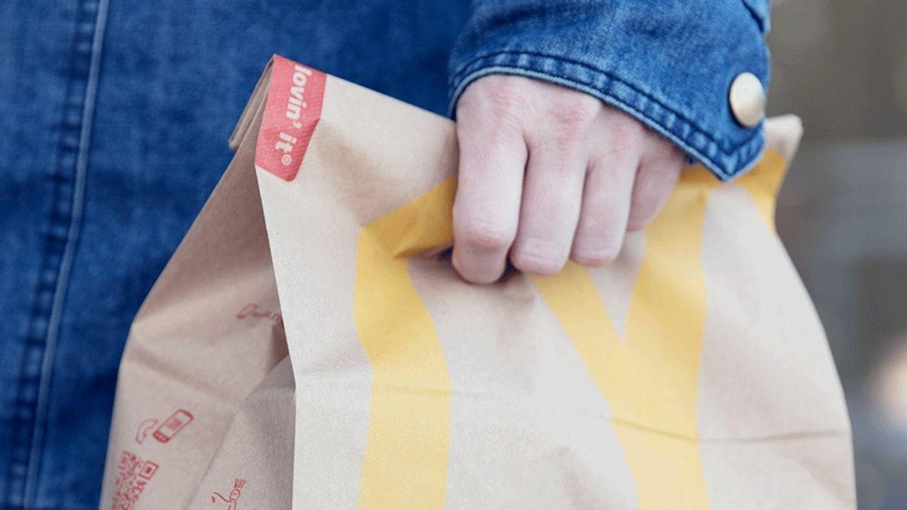 Eko McDonald's papierová taška