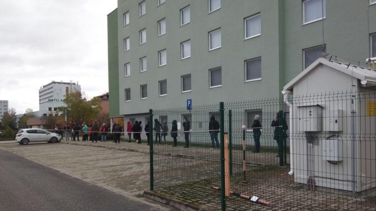 Internát A. Bernolaka Nitra Slovensko testovanie covid-19